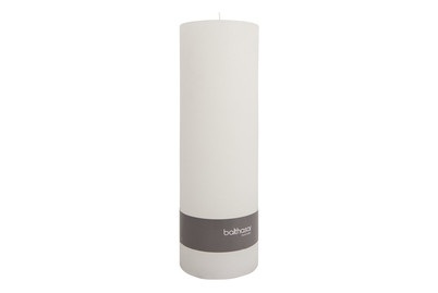 RAUREIFKERZE RUSTICO Weiss