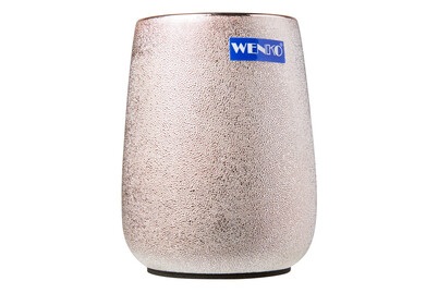 Wenko - Zahnputzbecher Glimma Rosé, Keramik