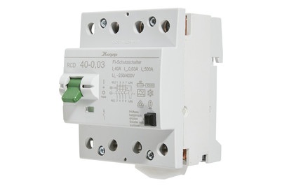 Kopp 754048013 Fehlerstrom-Schutzschalter 40 A 0.03 A 230 V, 400 V