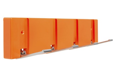 Garderobenleiste ABS orange