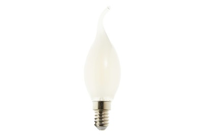 LED-Windstoß-Kerzenlampe E14 5W warmweiß dimmbar
