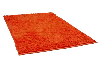 Badteppich Chenille 60X90Cm Orange