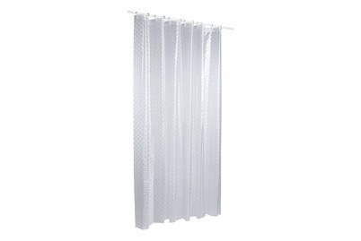 MSV Duschvorhang Polyester EVA BOMBAY