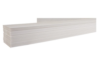 Wandpaneele PVC Holz Datcha Weiss
