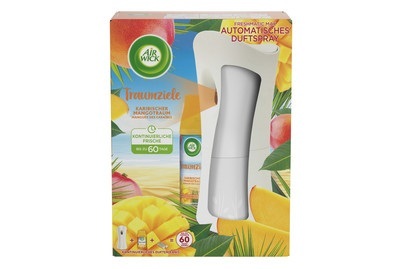 AIR Wick 3072042 Freshmatic Starter Set - Karibischer Mangotraum Freshmatic Starter Set Weiss