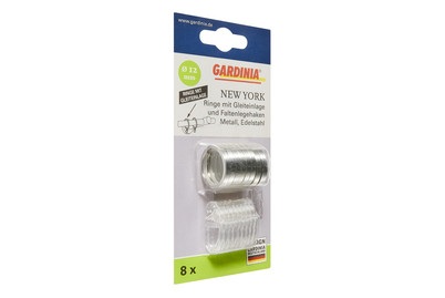GARDINIA Gardinenringe NEW YORK