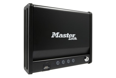 Master Lock Tresor MLD08EB mit Elektronikschloss und Fingerabdruckerkennung