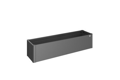 Biohort - Hochbeet BELVEDERE MINI - Metall - dunkelgrau - 53/201/45 cm