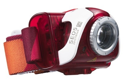 Led-Lenser 6106 LED Lenser SEO 5 - Stirnlampe (Rot/Weiss)