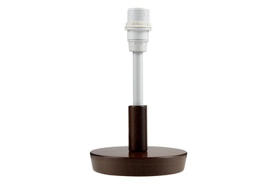 Tischlampe E14 40W Braun/Weiss