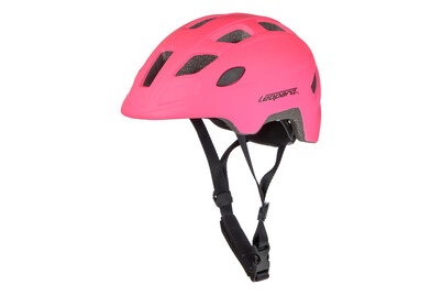 Leopard Kinderhelm pink 48-52cm