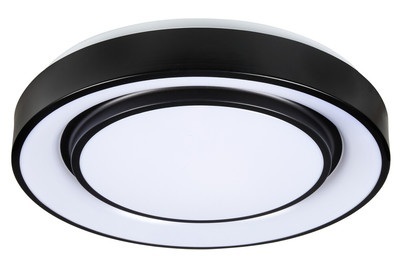 LED-Deckenleuchte Sully RGBW Fernbedienung schwarz