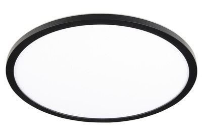 Deckenleuchte Sapana Kunststoff schwarz 1xLED