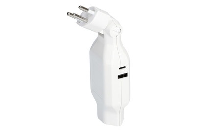Abzweigstecker Clip-clap 1x Typ 13 Usb