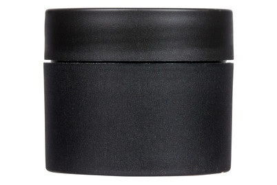Creme-Dose 30 ml schwarz doppelwandig