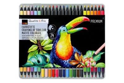 Qualité & Prix Farbstifte Premium 24 Stück
