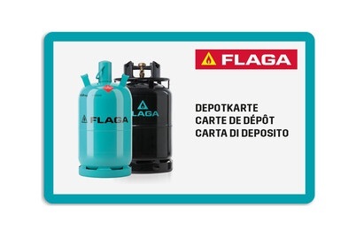 Depotkarte für Flaga Stahlflaschen