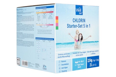 Starter-Set Chlor (4er) Wellsan