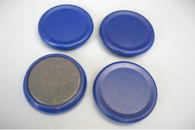 Haftmagnet D30 blau