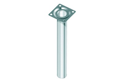 Möbelfüsse rund Chrom Ø3cm/L80cm