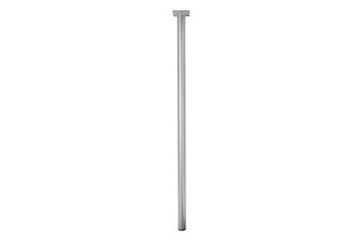 Möbelfuss rund grau Ø 3cm/L80