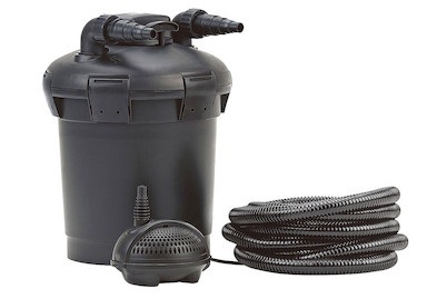 Pontec 57146 Filterpumpe mit UVC-Klärgerät 2500 l/h