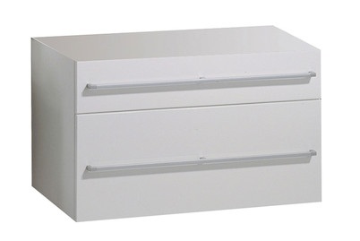 Stone Unterbau Lavabo weiss
