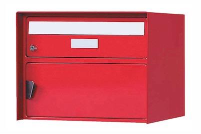 Briefkasten Coop Spezial rubinrot