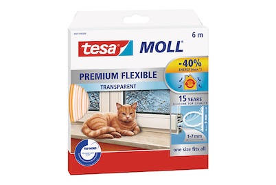 tesa Fenster- und Türdichtung 6M:9Mm