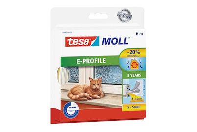 tesa Fenster- und Türdichtung 6M:9Mm