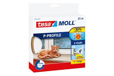 TESA MOLL Gummidichtung P-Profil