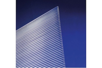 Stegdoppelplatte transparent 105x250cm