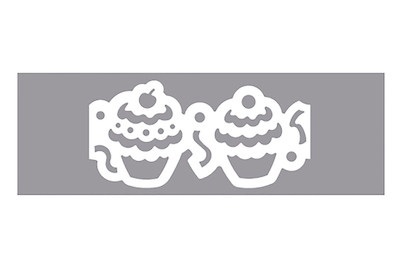 Bordüren-Stanzer - Muffinkette, Geeignet