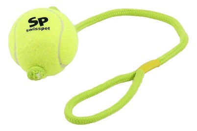 SP Smash&Play Tennisball m.Seil, D=6.5cm Hunde Spielzeug