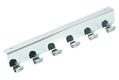 Türgarderobe, chrom glänzend