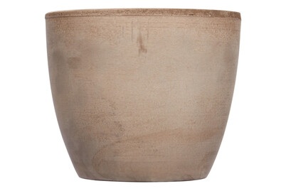 Übertopf Earth Ø16 cm grau