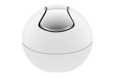 Spirella Bowl-shiny Abfalleimer white