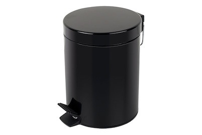 Spirella Sydney Black 5L Treteimer