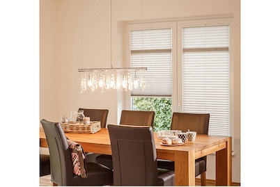 Plissee Spannfix 100x160CM beige