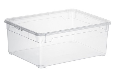 Rotho Box Clear 10L Men Shoe