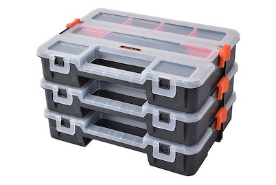 Tactix Organizer verriegelb. 31x22x20cm