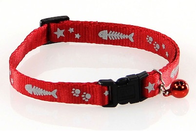 ReflectLine Katzenhalsband rot 10/20-30