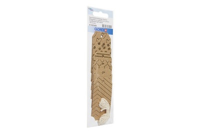 GLOREX Geschenk-Anhänger Karton