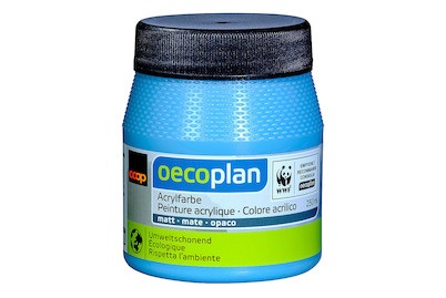 Oecoplan Acrylfarbe matt Azur