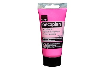 Oecoplan Acrylfarbe seidenglänz. Pink
