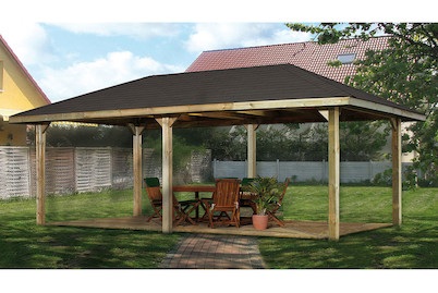 Weka Gartenoase/Carport 651 B Gr.2