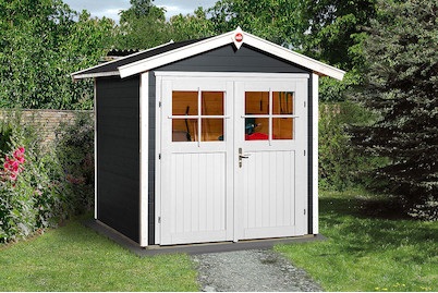 Weka Gartenhaus 224 Gr.1, anthrazit
