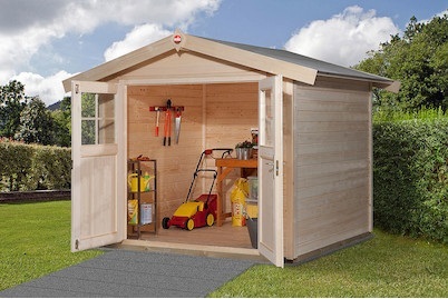 Weka Gartenhaus 122 Gr.1 natur, 28 mm,