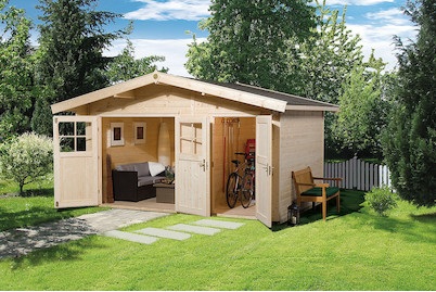 Weka Gartenhaus 261 Gr.1, Nebenraum m. E
