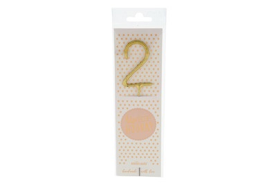 Wondercandle hipHIP HOORAY Gold 2